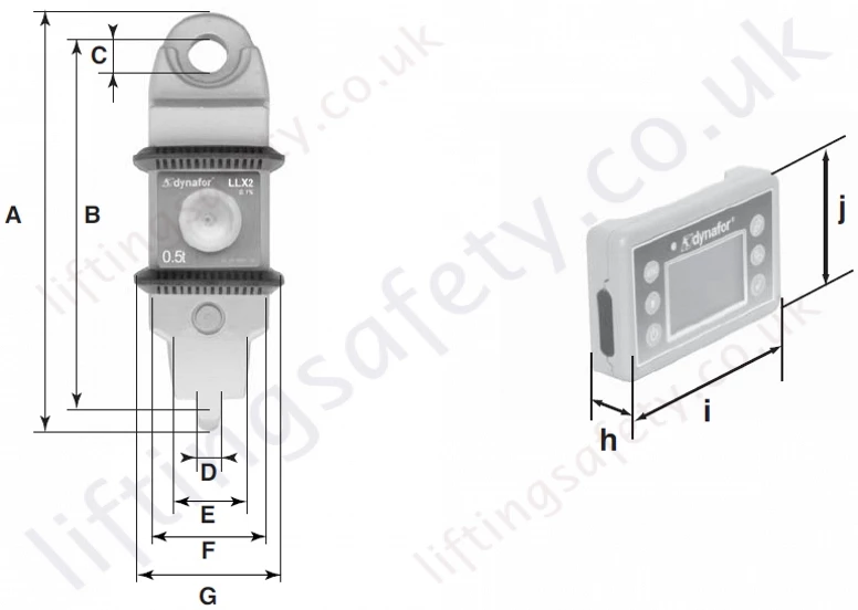 Dynafor LLX2 Dimensions Dynafor LLX2 Dimensions