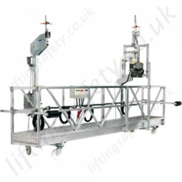 Tractel "ALTA" Temporary Suspended Access Working Platforms to Customers Spec. Many Optional Capacities, Platform Size, Controls and Height Of Lift.