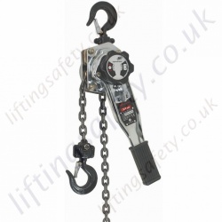 Ingersoll Rand Zinc Nickel Chrome Plated Industrial Lever Hoist - Range from 750kg to 6000kg