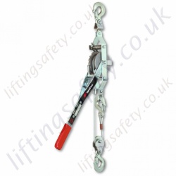 Ingersoll Rand "P15" Wire Rope Ratchet Puller Hoist for Lifting and Pulling Applications - up to 900kg (Lifting capacity)