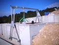 Aluminium A Frame With Feet 1