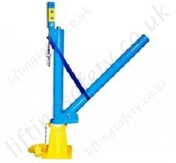 Assembly of the portible Davit System