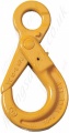 Grade 8 Eye Self-Locking Hook for use with 7mm to 32mm Lifting Chain