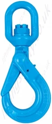 Yoke Grade 10 Swivel Self-locking Hook with Ball Bearing - 1.4 tonne to 26.5 tonne