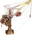 Lean-over type Davit with Electric Winch and Rescue Winch