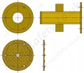 Cast in Socket with Cover Plate