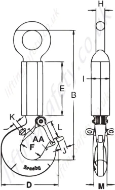 5.4t to 31.5t Dimensional Drawing 5.4t to 31.5t Dimensional Drawing