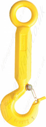 Crosby 'L562A' ROV Eye Shank Hook with Safety Latch, WLL Range from 5400kg to 175,000kg