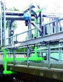 Suspended walkway clamp