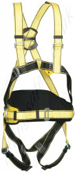 Yale "Quick Connect" Four Point Fall Arrest Harness with Rear 'D' Ring and 2 x Chest 'D' Rings and Work Positioning Belt