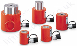 Yale "YLS" & "YFS" Single Acting Low Height and Flat Lifting Cylinders - Range from 10,000kg to 100,000kg (10 options)