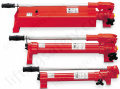 Yale "HPS" 700 Bar Single Acting. 1 or 2 Stage Options. Robust Steel Hydraulic Hand Pump. Reservoir From 300cc to 10,000cc (7 Options)