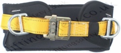 Ridgegear "RGB2" Work Positioning Belt For Use With Pole strap & Restraint lanyard with 2 x Side 'D' Ring & Gear Loops 