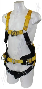 Ridgegear "RGH11" Multi Function Fall Arrest Work Positioning Harness with Front and rear 'D' Rings