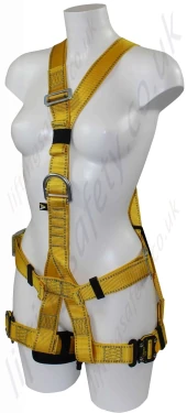 Ridgegear RGH35 "Ladies Harness" With Front and Rear 'D' Rings to EN361