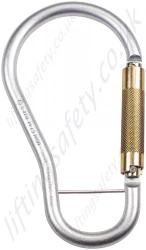 RGK5 Steel Twistlock Scaffold Karabiner with Captive Pin Fitted