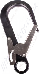 Ridgegear "RGK11" Aluminium Double Action Self Locking Scaffold Hook. 60mm Gate Opening