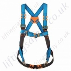 Tractel "HT22 BA" 2 Point Fall Arrest Harness with Front and Rear 'D' Rings - Auto Buckles