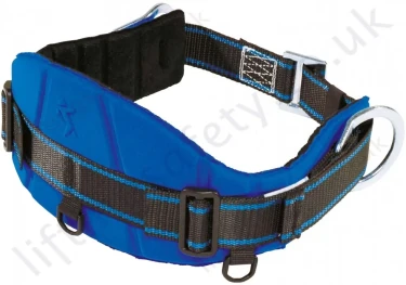 Tractel "CE03" Adjustable Work Positioning Belt For Use With Pole strap & Restraint Lanyard with 2 x Side 'D' Rings - S, M and XL