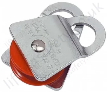 Tractel Single Sheave "Standard S" Pulley - Opening Flanges