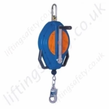 Tractel "Blocfor R" Self Retracting Fall Arrest Retriever Inertia Reel Rescue Block With Retrieval Handle - 20 or 30 metre