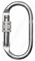 Yale Double Action Steel "Screwgate" Corrosion Resistant Karabiner - 18mm Opening