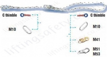 Tractel Lcr Reducing Lanyard And Connector Options