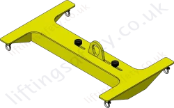 Small Adjustable 4 Point Lifting Beam