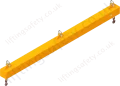 Adjustable 2 Point Lifting and Spreader Beam