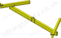 Offset 4 Point Lifting Beam