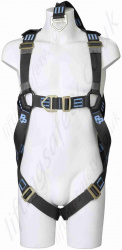 P+P "FRS Rescue Bolero" Premium Fall Arrest Waistcoat Harness With Front and Rear 'D' Rings. Additional EN1497 Overhead Anchorage For Rescue Only