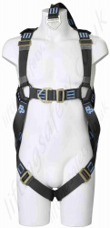 P+P "FRS Rescue" Standard Fall Arrest Harness With Front and Rear 'D' Rings. Additional EN1497 Overhead Anchorage For rescue Only 