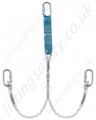 Tractel LCAD Modular Twin Leg Fall Arrest Lanyard