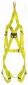 P+P "Basic Rescue"  Standard Fall Arrest Harness With Front and Rear 'D' Rings. Additional EN1497 Overhead Anchorage For rescue Only