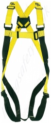 PP "Basic" Standard Single Point Fall Arrest Harness with Rear D ring And Standard Leg Buckles