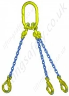 Gunnebo GrabiQ "TG3-GBK" Three Leg Chain Sling with "Master Link MF and GBK Sling Hook" Range from 2.2t to 33.6t
