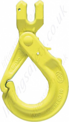 Gunnebo "GrabiQ GBK Safety Hook" Chain Lifting Hook, for Chain Sizes 6mm to 16mm.