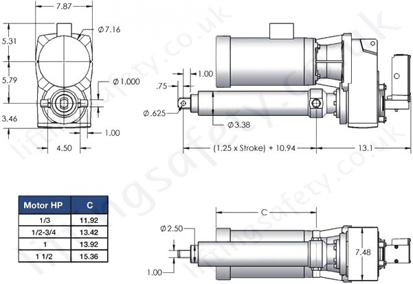 SCN03 Series Parallel Motor Diagram
