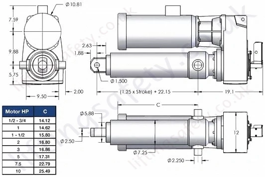 SCN25 Series Parallel Motor Diagram SCN25 Series Parallel Motor Diagram