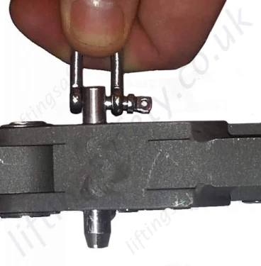 Standard Release Safety Pin Close Up Standard Release Safety Pin Close Up