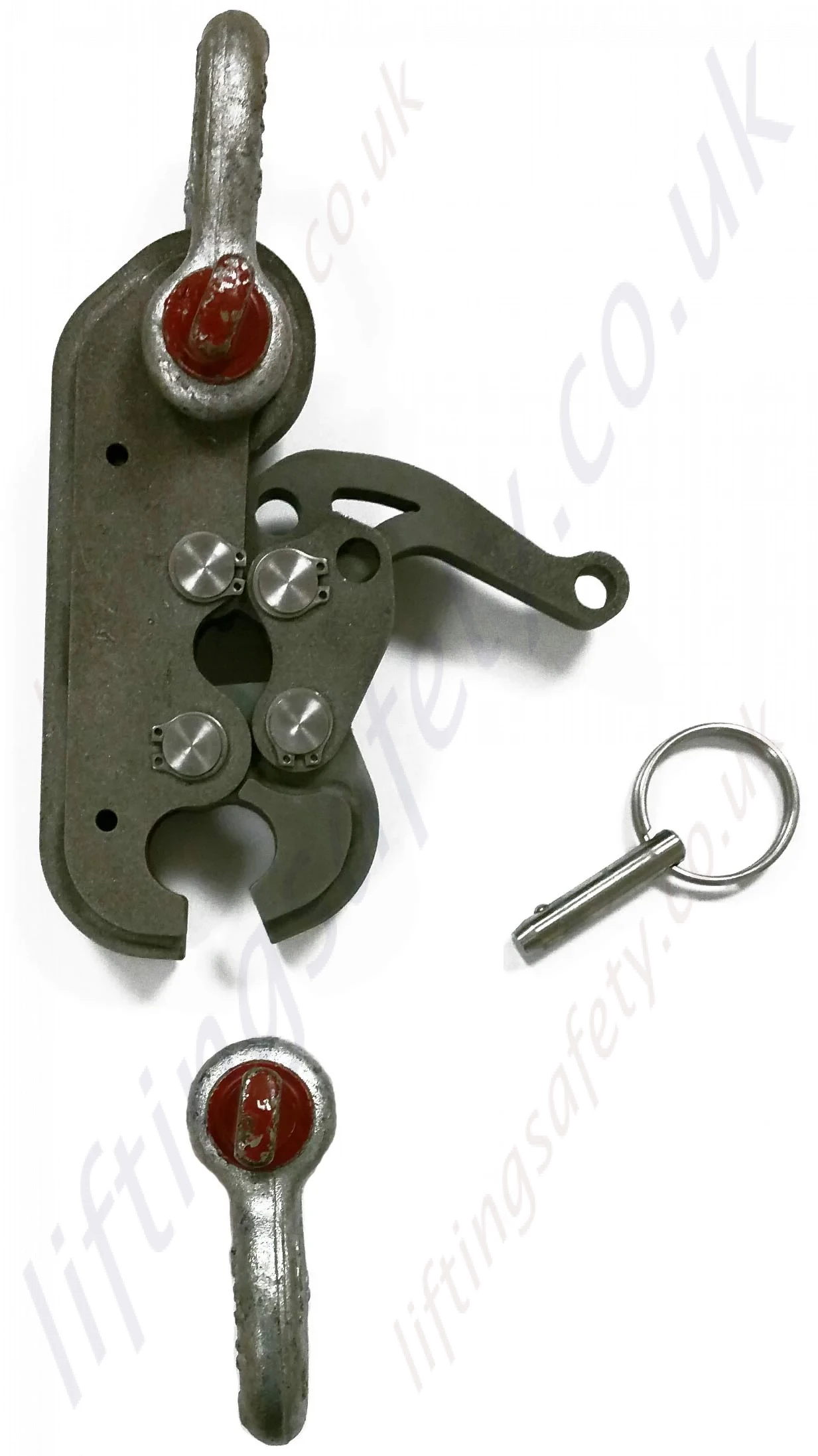 LiftingSafety "Load Release" Remote Hook-Clamp - Range 590kg to 70
