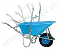 Hoisting Wheelbarrow, Lifting Hoist Mounted, 200kg capacity