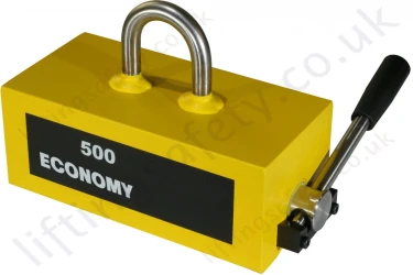 LiftingSafety Economy Permanent Lifting Magnet - Range 125kg to 1000kg
