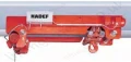 Very low profile electric hoist with powered travel (motorised) trolley, available from 1t to 6.3t with optimal horizontal width between hook and hoist unit, specifically designed for handling 'big bags'.