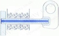 Quick Release Manhole Pipe Lifting Pins - 750kg to 2000kg SWL (per pin)
