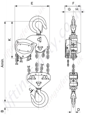 10t 4 Fall Dimensions