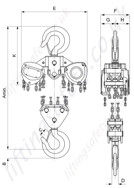 20t 8 Fall Dimensions