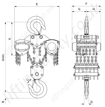 30t 12 Fall Dimensions