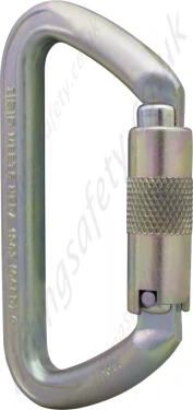 Abtech "KH219SS" Small Wizard Steel Karabiner. Rating 70kN - Gate Opening 28mm