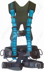 Tractel "HT Promast" 5 Point Rope Access Harness with Front and Rear Connection Points and Work Positioning Belt